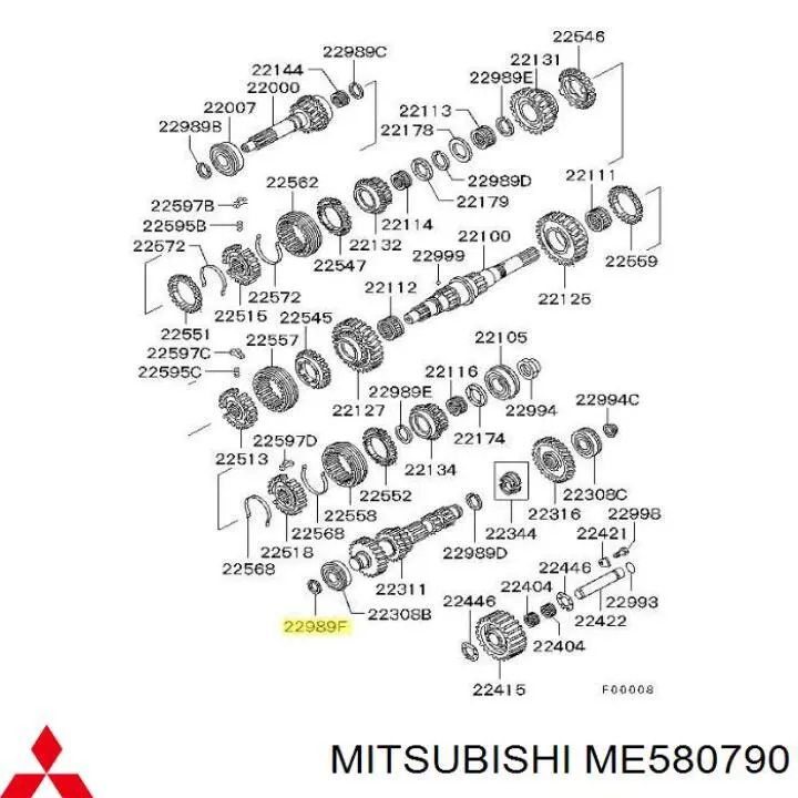 4401247900 Mitsubishi 