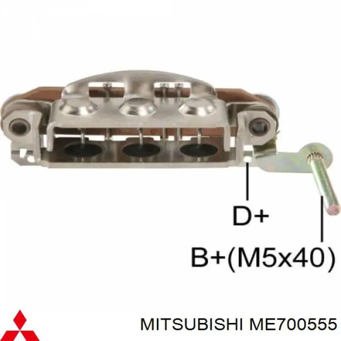 ME700555 Mitsubishi eixo de diodos do gerador