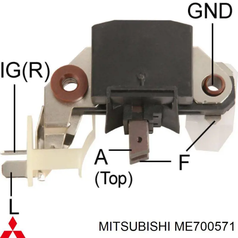 ME700571 Mitsubishi реле-регулятор генератора (реле зарядки)