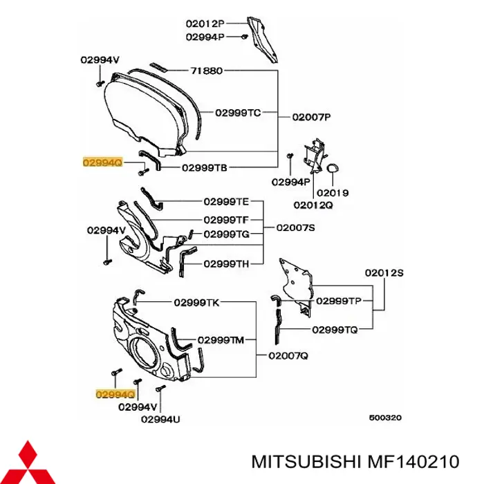 MF140210 Mitsubishi 