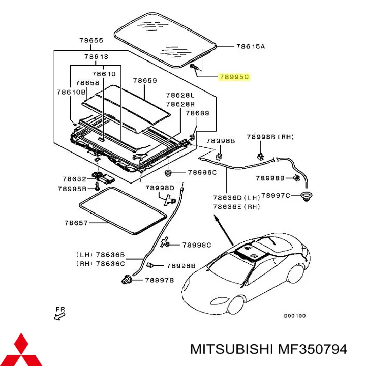  Mitsubishi MS240022 цена, от  