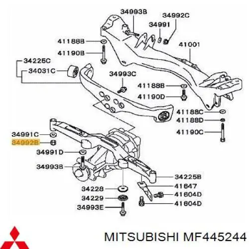  MF445244 Mitsubishi