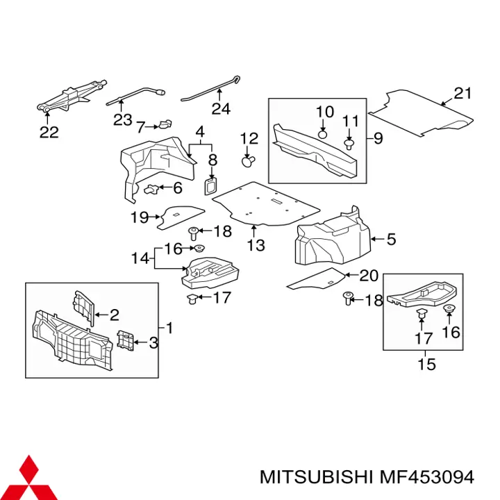 MF453094 Mitsubishi 