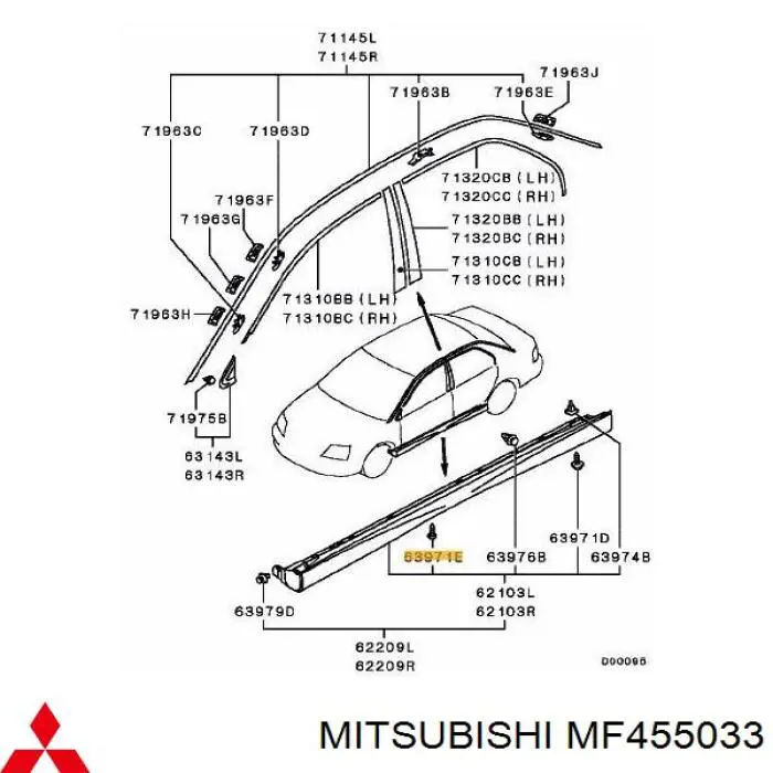  MF455033 Mitsubishi