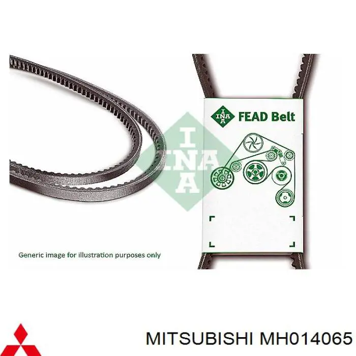Клиновый ремень Mitsubishi MH014065 цена, от 8.47 USD