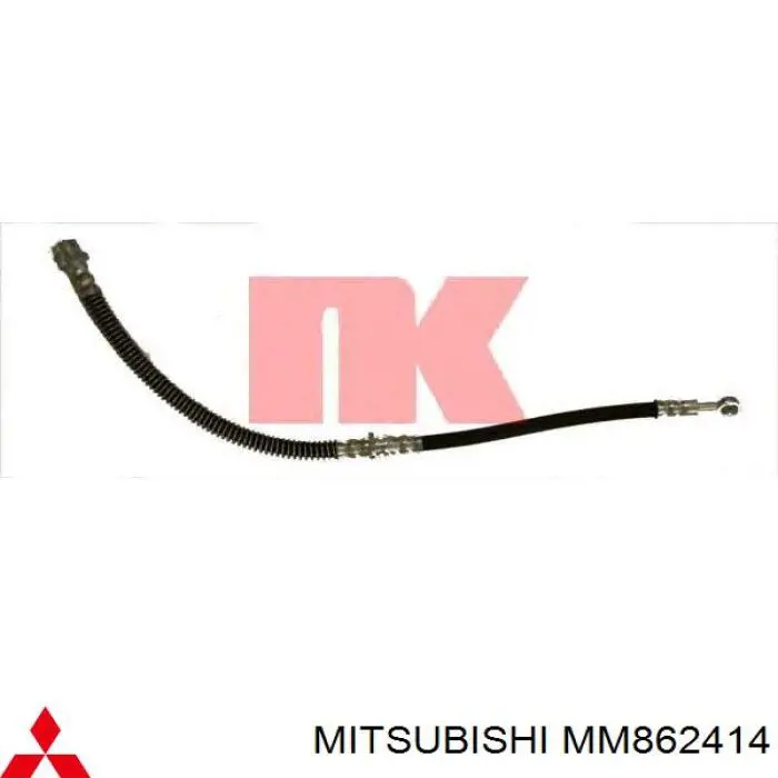 Шланг тормозной передний MM862414 Mitsubishi