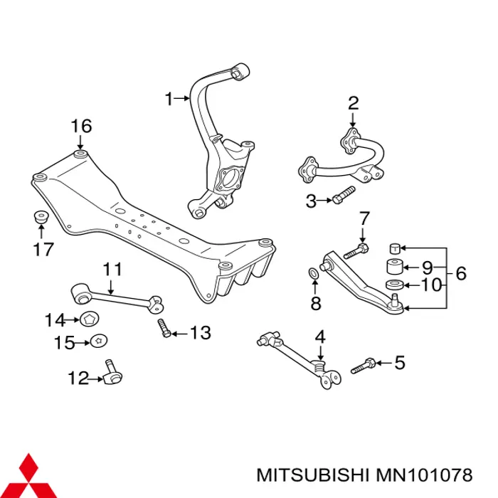  MN101078 Mitsubishi