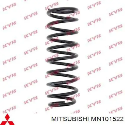 Пружина амортизатора Mitsubishi MN101522 цена, от 12.67 USD