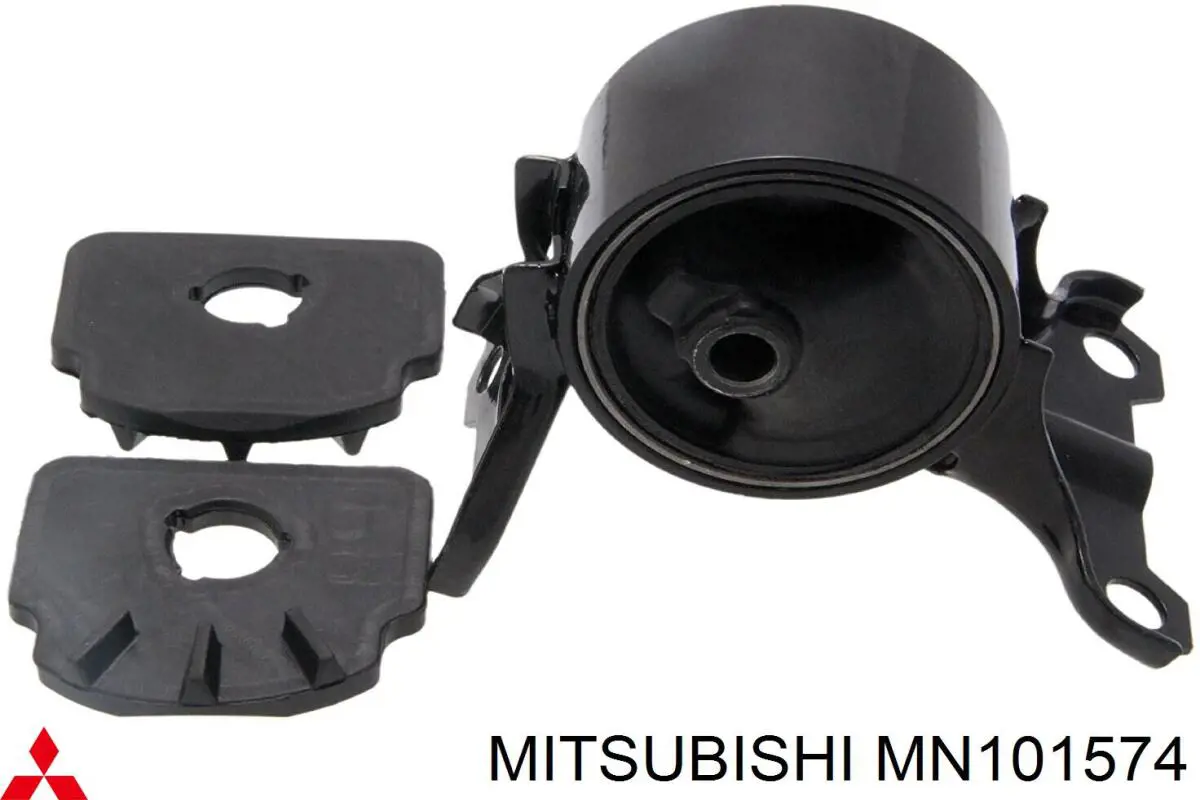 MN101574 Mitsubishi подушка (опора двигателя левая)