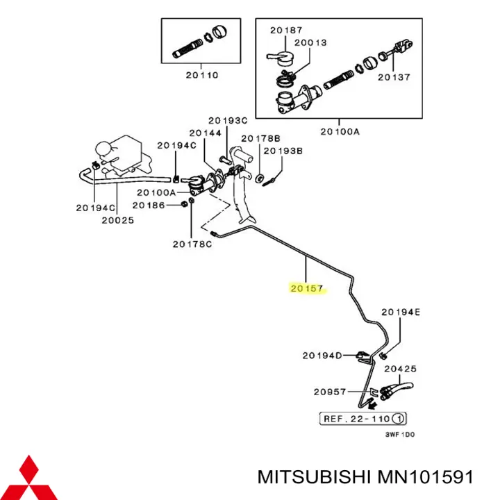 MN101591 Mitsubishi 