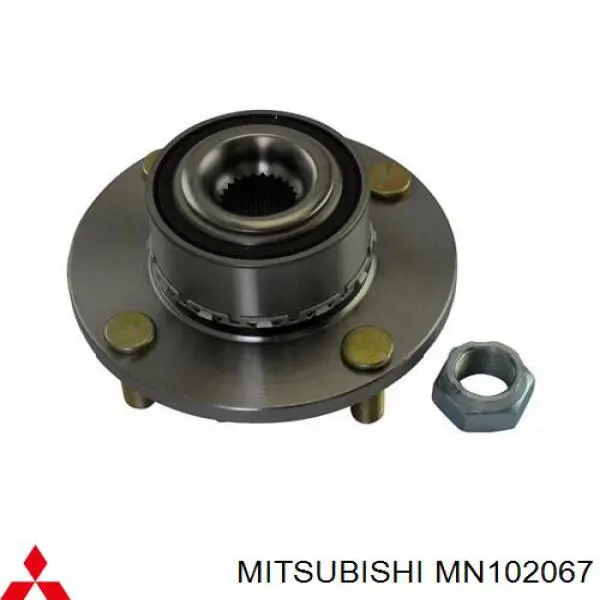 Кулак поворотный передний левый Mitsubishi MN102067