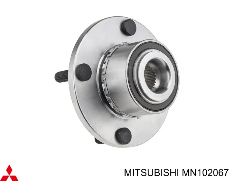 Цапфа передняя левая MN102067 Mitsubishi