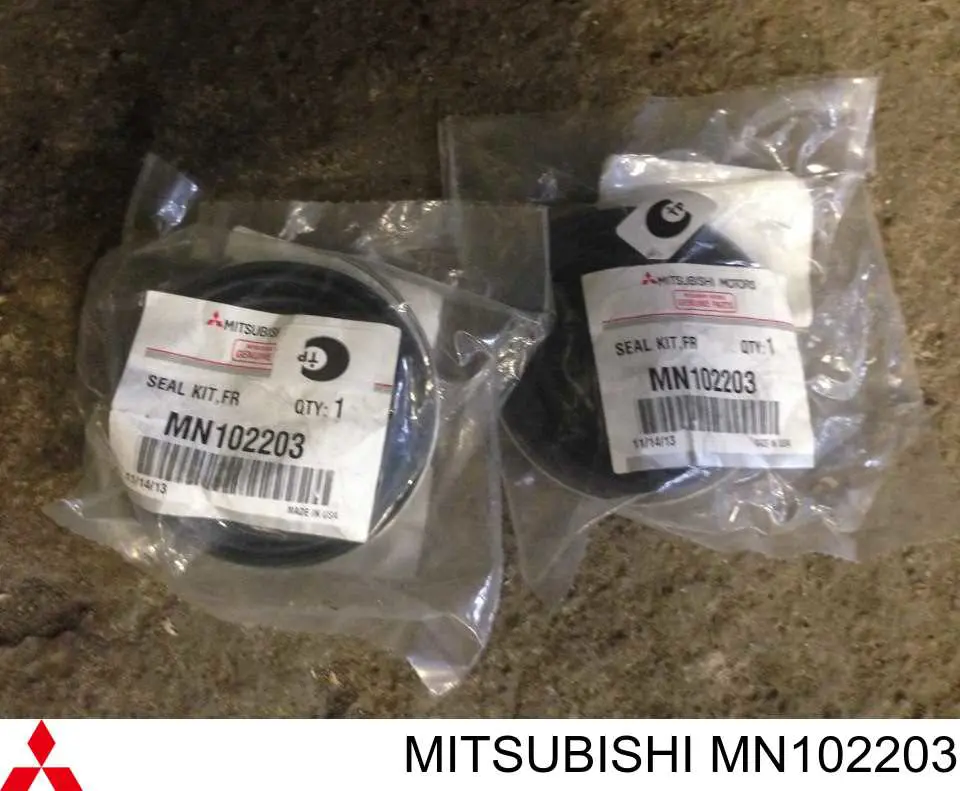 Ремкомплект суппорта тормозного переднего MITSUBISHI MN102203