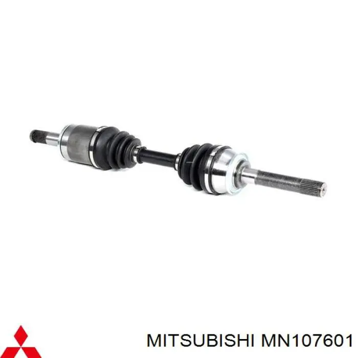 MN107601 Mitsubishi полуось (привод передняя левая)