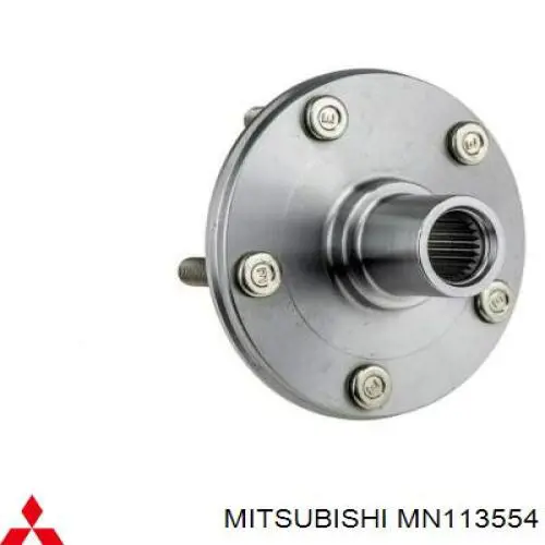 Купить MN113554 Mitsubishi Ступица переднего колеса