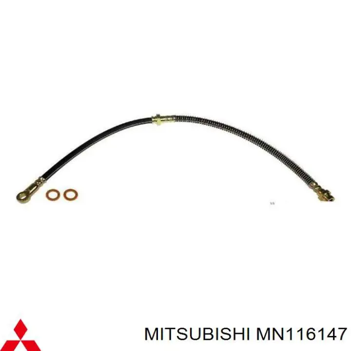 Шланг гальмівний передній MN116147 Mitsubishi