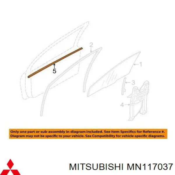  Mitsubishi MN117037 цена, от 12.67 USD