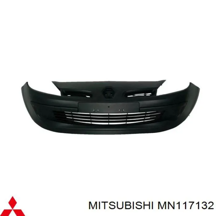 Бампер передний Митсубиси Паджеро III