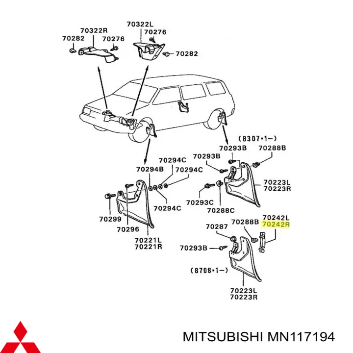 MN117194 Mitsubishi 