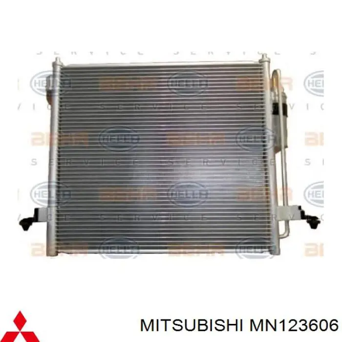Радиатор кондиционера Mitsubishi MN123606