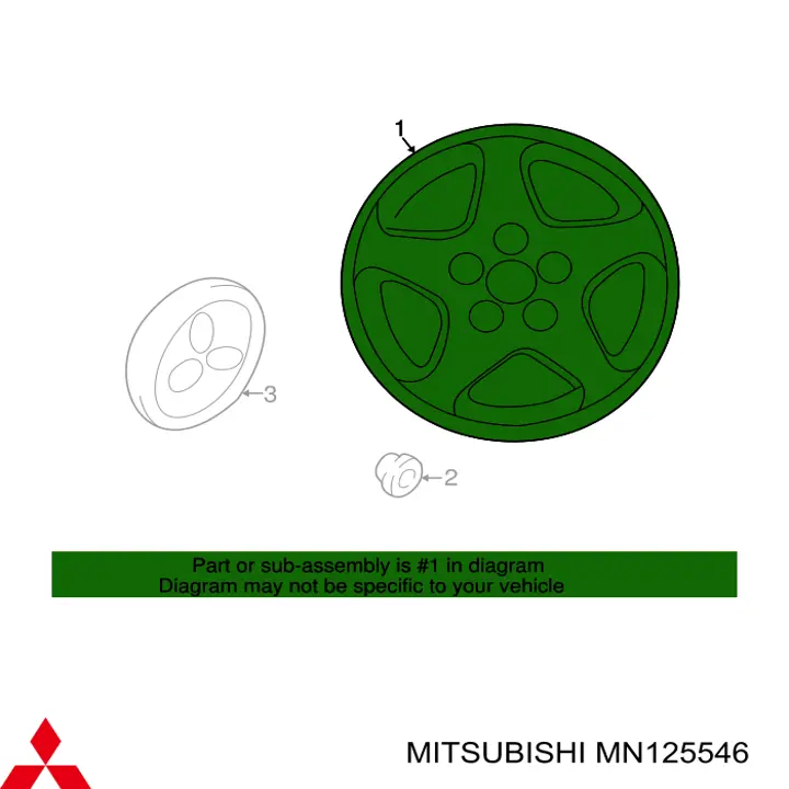  MN125546 Mitsubishi