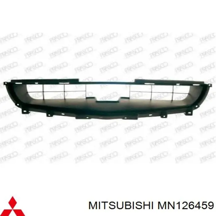 MN126459 Mitsubishi grelha do pára-choque dianteiro