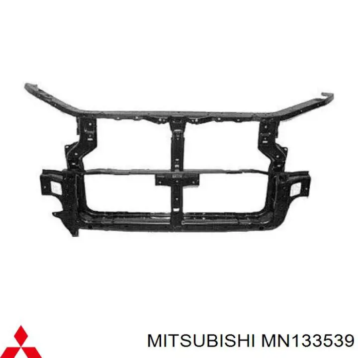 Суппорт радиатора в сборе (монтажная панель крепления фар) Mitsubishi MN133539