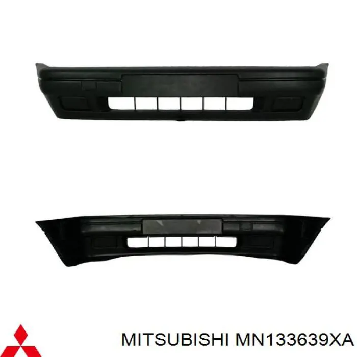 MN133639XA Mitsubishi передний бампер