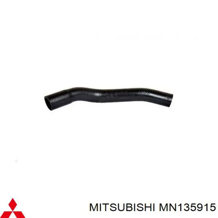 MN135915 Mitsubishi шланг (патрубок радиатора охлаждения верхний)
