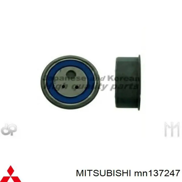 Ролик натяжителя ремня ГРМ Mitsubishi MN137247