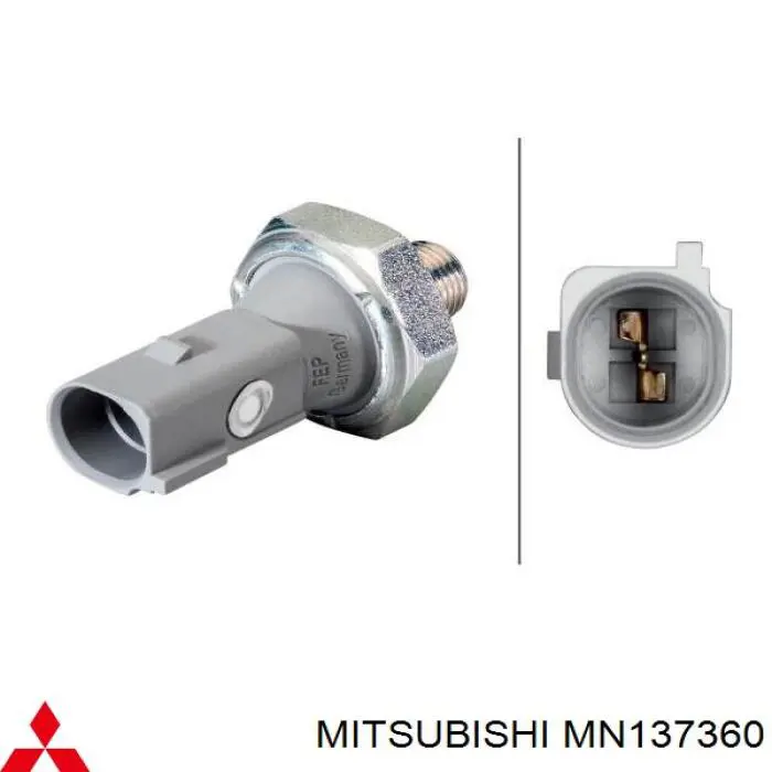 MN137360 Mitsubishi sensor de pressão de óleo