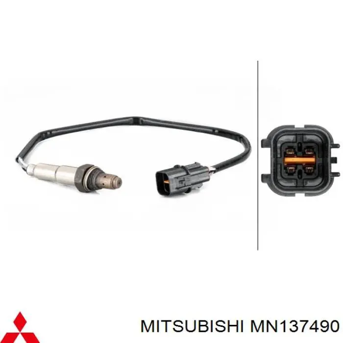 Купить MN137490 Mitsubishi Датчик кислорода до катализатора