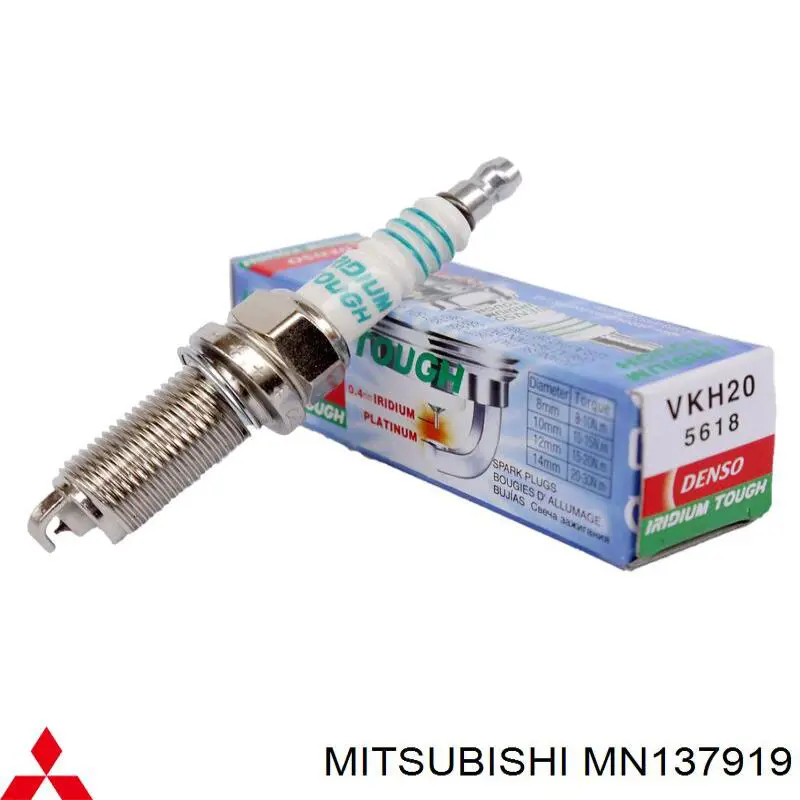 Свечи зажигания MN137919 Mitsubishi