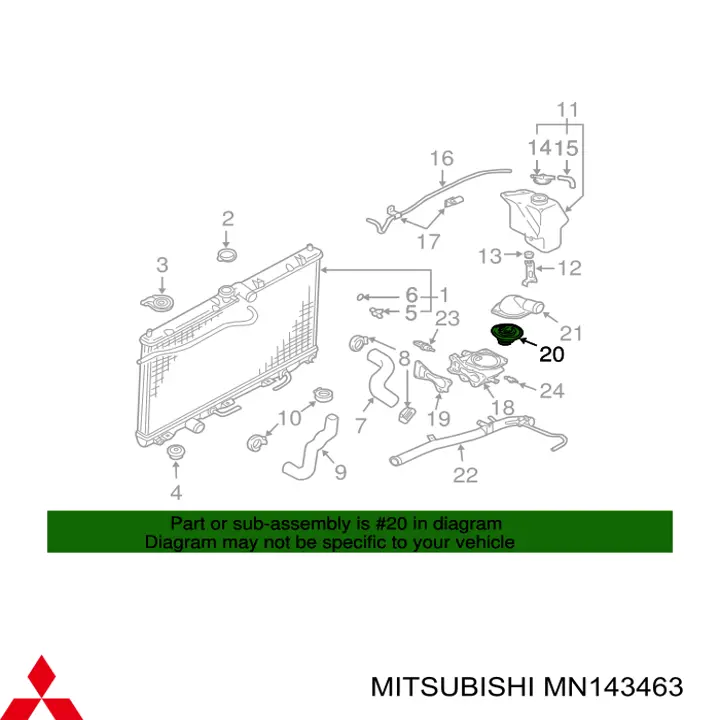MN143463 Mitsubishi