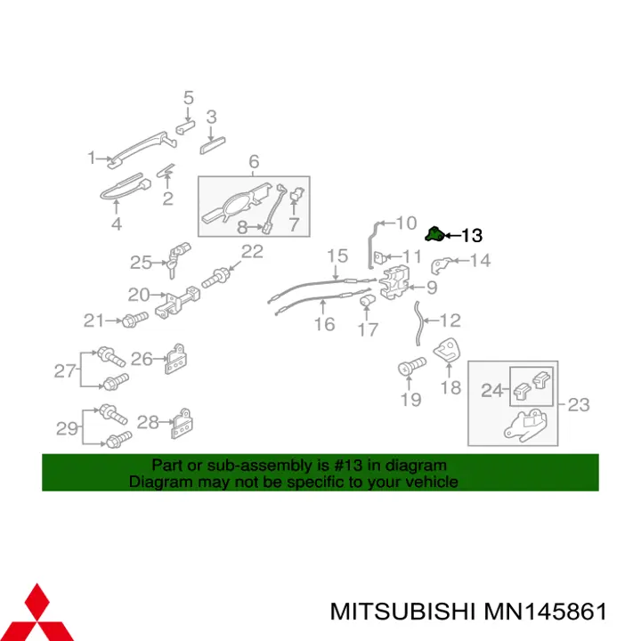 MN145861 Mitsubishi 