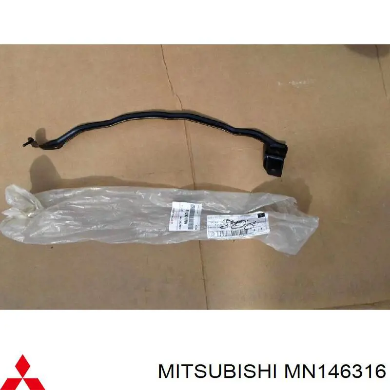 MN146316 Mitsubishi consola (adaptador de fixação da luz dianteira direita)