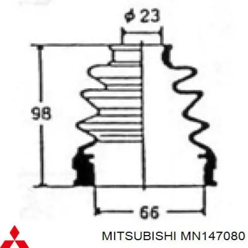  MN147080 Mitsubishi