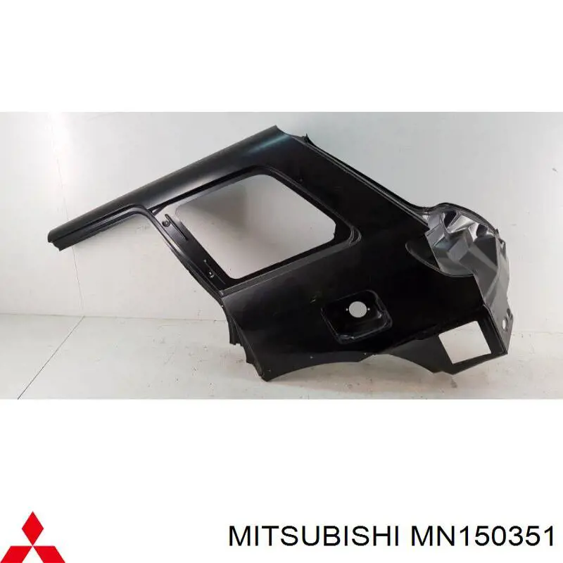 Guardabarros trasero izquierdo MN150351 Mitsubishi