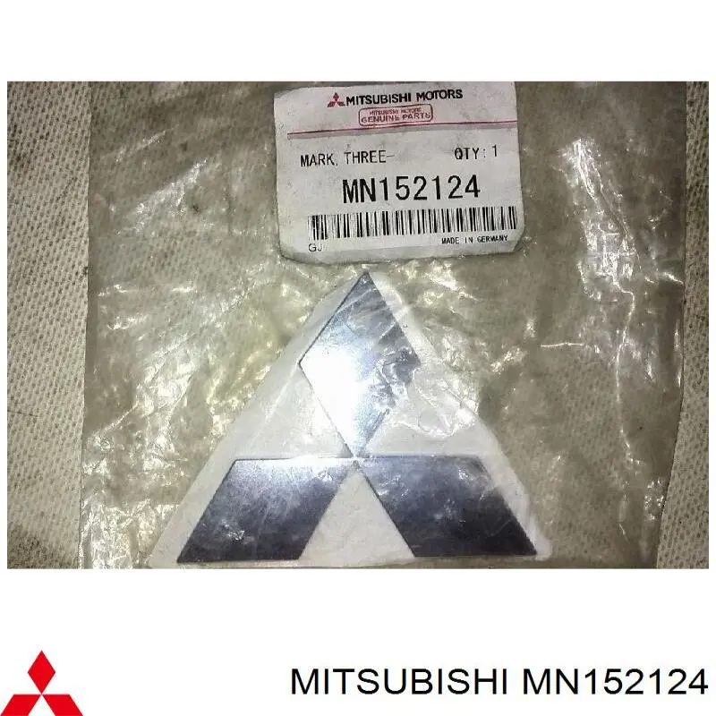 Эмблема решетки радиатора MN152124 Mitsubishi