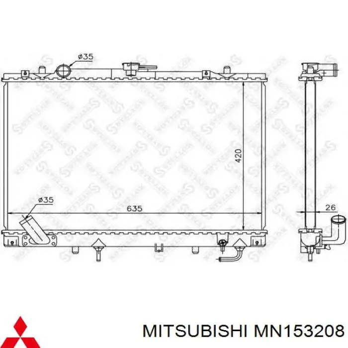 MN153208 Mitsubishi