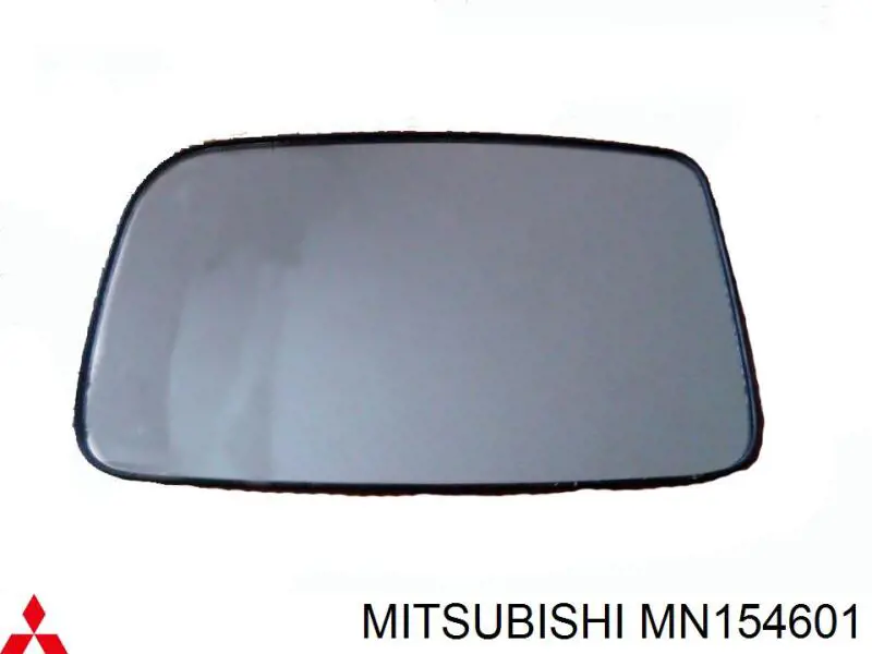 Купить MN154601 Mitsubishi Стекло зеркала заднего вида, левого