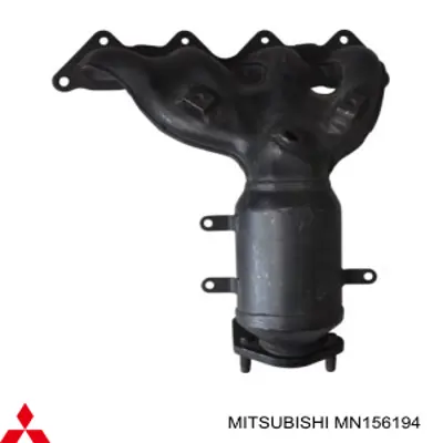 Tubo coletor de escape para Mitsubishi Outlander I CU