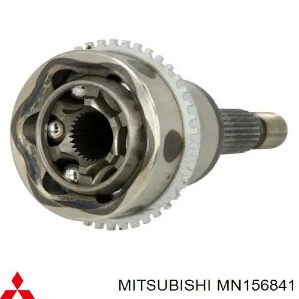 MN156841 Mitsubishi semieixo traseiro esquerdo