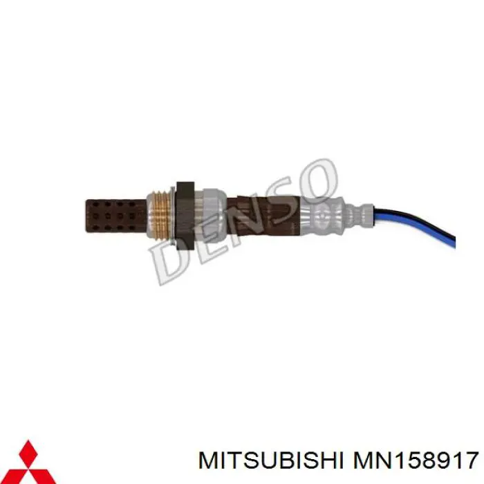 MN158917 Mitsubishi sonda lambda, sensor direito de oxigênio depois de catalisador