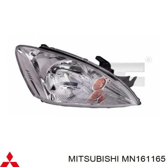MN161165 Mitsubishi фара левая