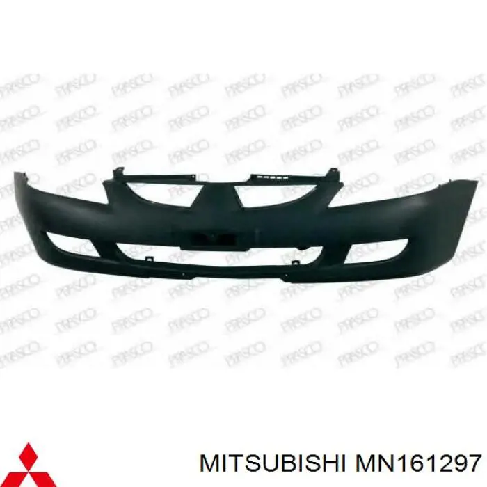 Передний бампер MN161297 Mitsubishi