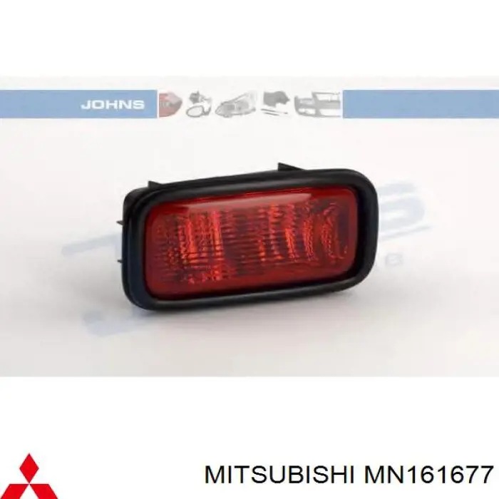 Фонарь противотуманный задний левый MN161677 Mitsubishi