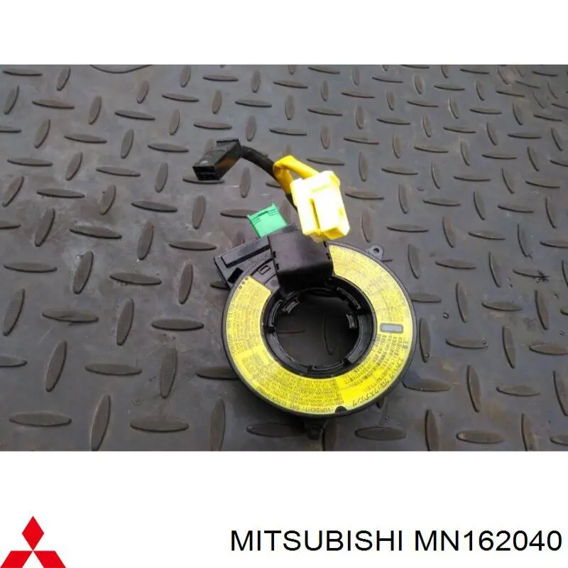 MN162040 Mitsubishi anel airbag de contato, cabo plano do volante