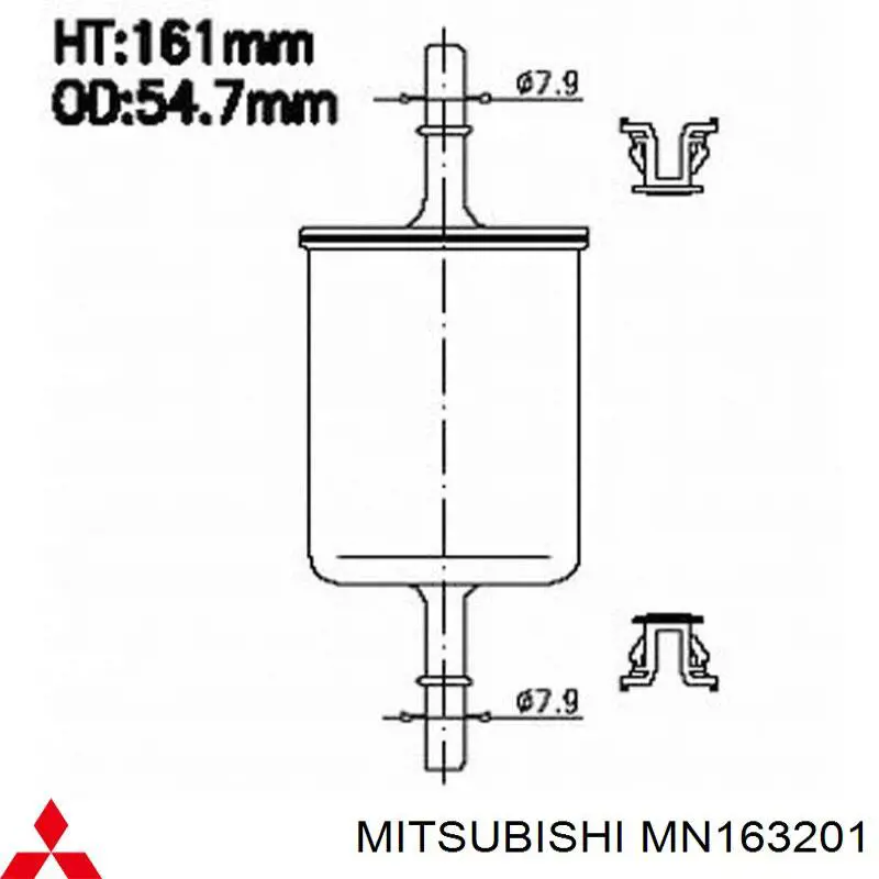 Топливный фильтр S111117110 Geely