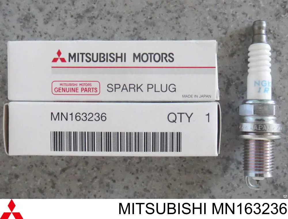 MN163236 Mitsubishi vela de ignição